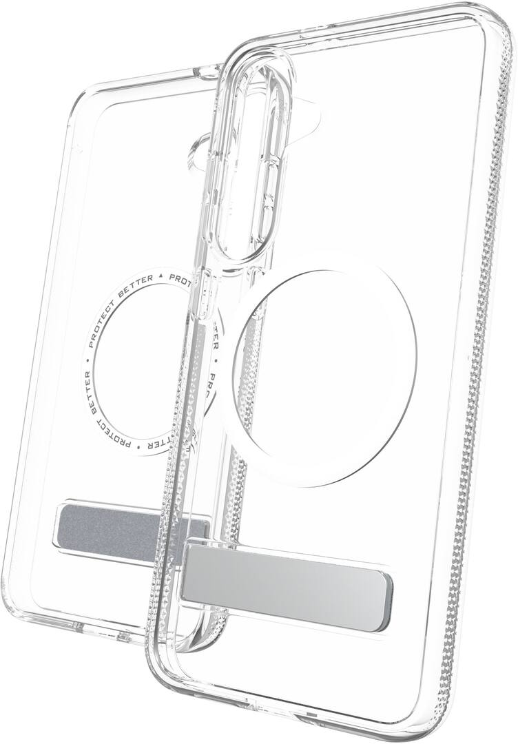 Funda Samsung S25 MagSafe Soporte Transparente - ZAGG Crystal Palace