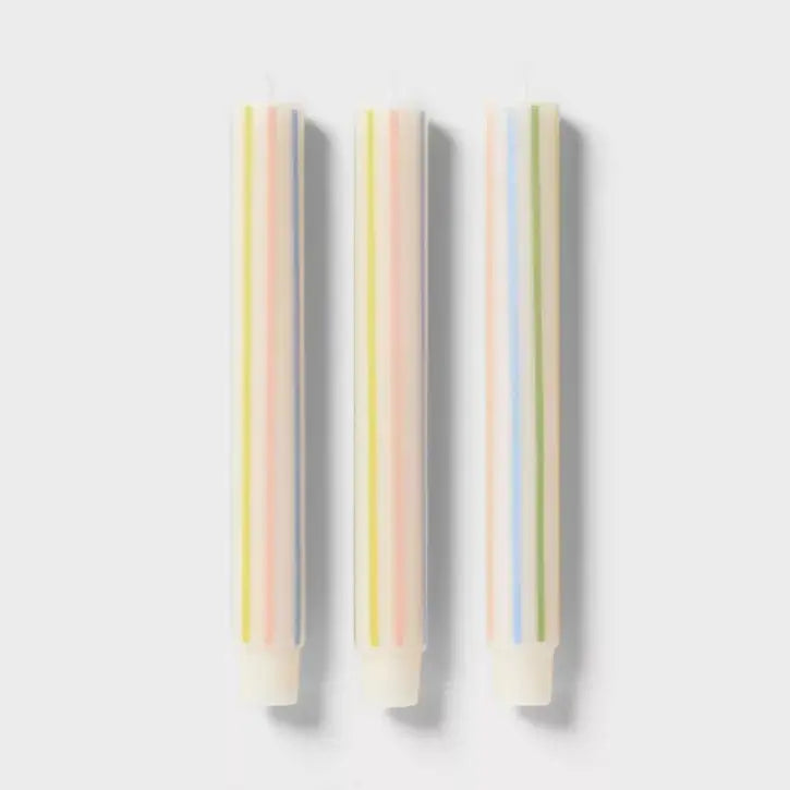 Juego De Velas Conicas Decoracion 6pcs- Room Essentials