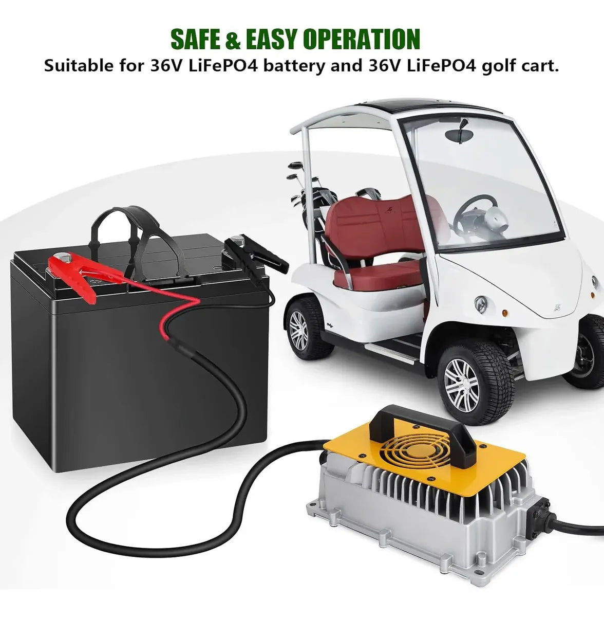 Cargador Batería De Litio Para Vehículos 43.8V 20A - MRP Charger