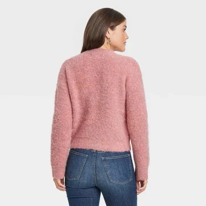 Suéter De Punto Bouclé Para Mujer - Universal Thread