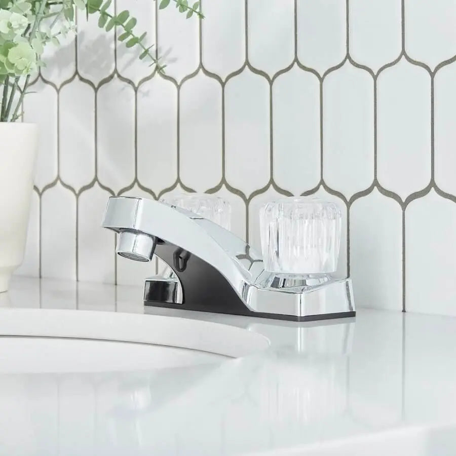 Grifo Mezclador De Baño Plástico 2 Manerales Watersense