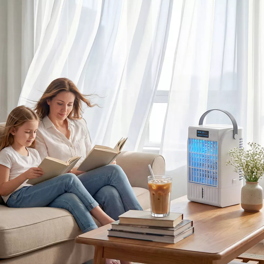 Enfriador De Aire 1.5L RGB Humidificado (Caja Abierta)