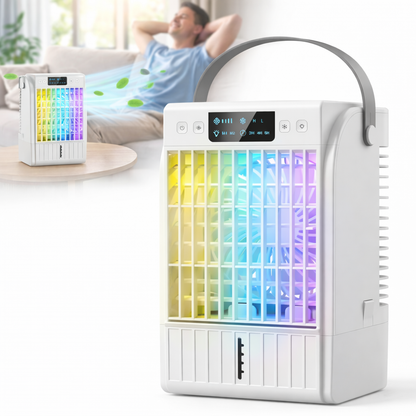 Enfriador De Aire 1.5L RGB Humidificado (Caja Abierta)