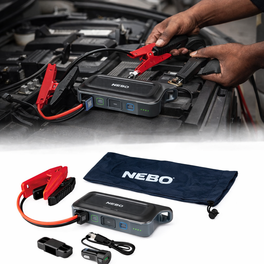 Arrancador 800A y Power Bank Portátil 3 en 1 - Nebo (Caja abierta)