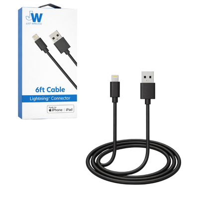 Cable Lightning a USB 1.8m Carga y Datos – Just Wireless
