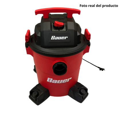 Aspiradora Para Seco Y Húmedo De 6 Gal Y 4HP - Bauer (Usado-Como nuevo)