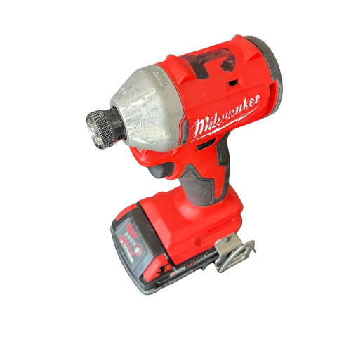 Kit Taladro + Atornillador de Impacto Milwaukee M18 Sin Escobillas 2 Baterías - 3692-22CT (Usado como nuevo)