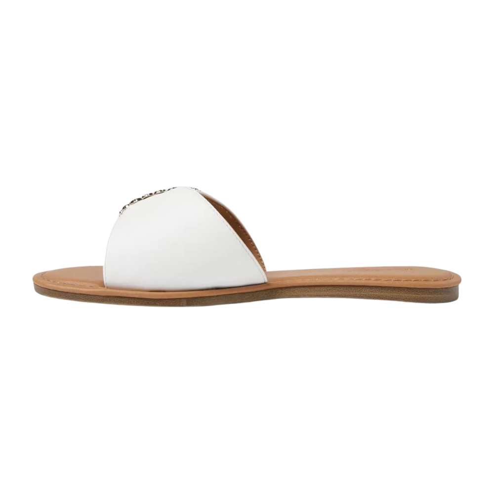 Sandalias Mujer Nesryn Raffia Concha Slide – Universal Thread 25mx