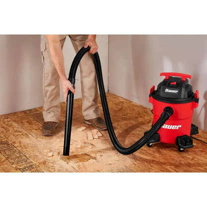 Aspiradora Para Seco Y Húmedo De 6 Gal Y 4HP - Bauer (Usado-Como nuevo)