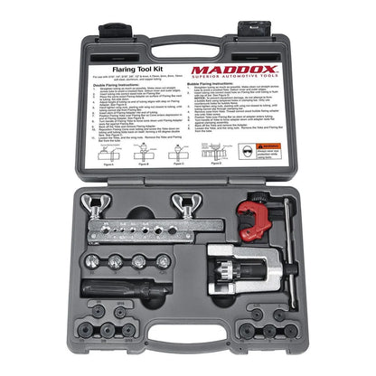 Kit Abocardador Tubo Flaring Tool 1/8 a 5/8 - Maddox