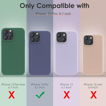 Funda iPhone 13 Pro Slim Silicona Suave Antigolpes - Tiliyoo