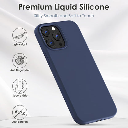 Funda iPhone 13 Pro Slim Silicona Suave Antigolpes - Tiliyoo