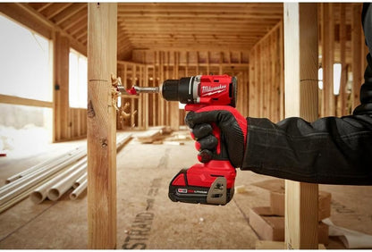 Kit Taladro + Atornillador de Impacto Milwaukee M18 Sin Escobillas 2 Baterías - 3692-22CT (Usado como nuevo)