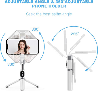 Tripie Selfie Stick Bluetooth Extensible 100cm P60D - Stand