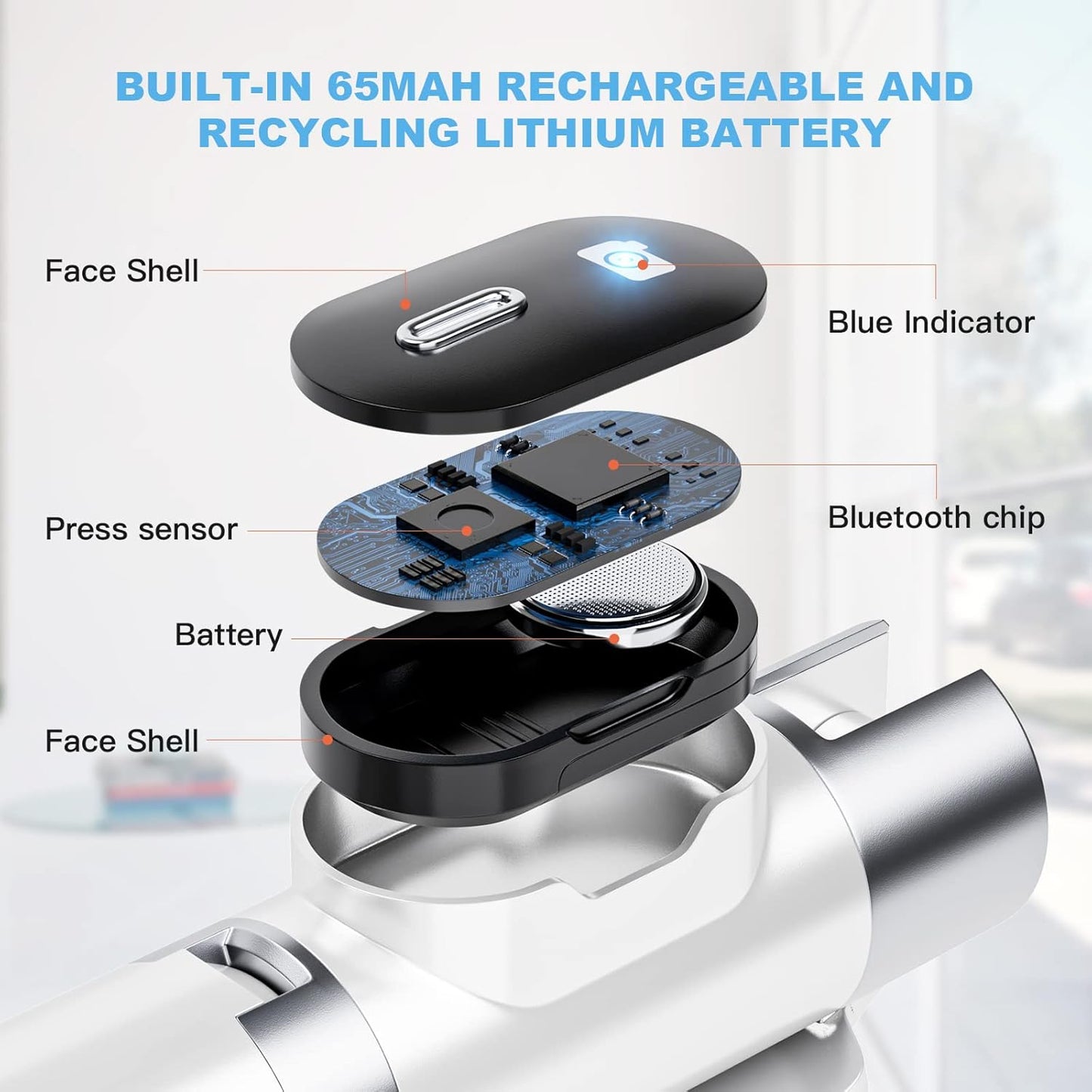 Tripie Selfie Stick Bluetooth Extensible 100cm P60D - Stand
