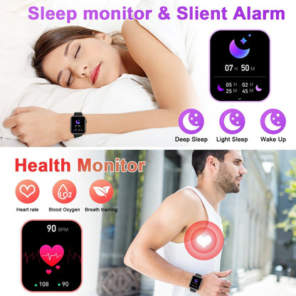Smartwatch 1.85" Llamadas IP68 112 Deportes P45 Plus