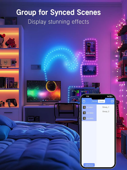 Luces LED Corazón RGB 100 LEDs App USB – Brizled