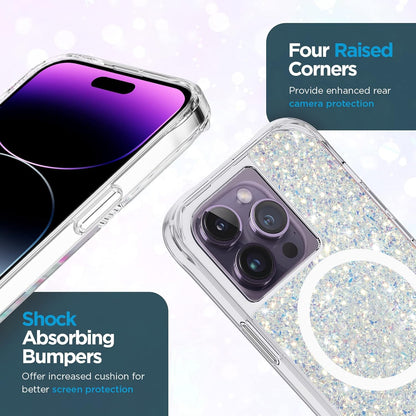 Funda iPhone 14 Pro Twinkle Stardust Brillante - Case-Mate