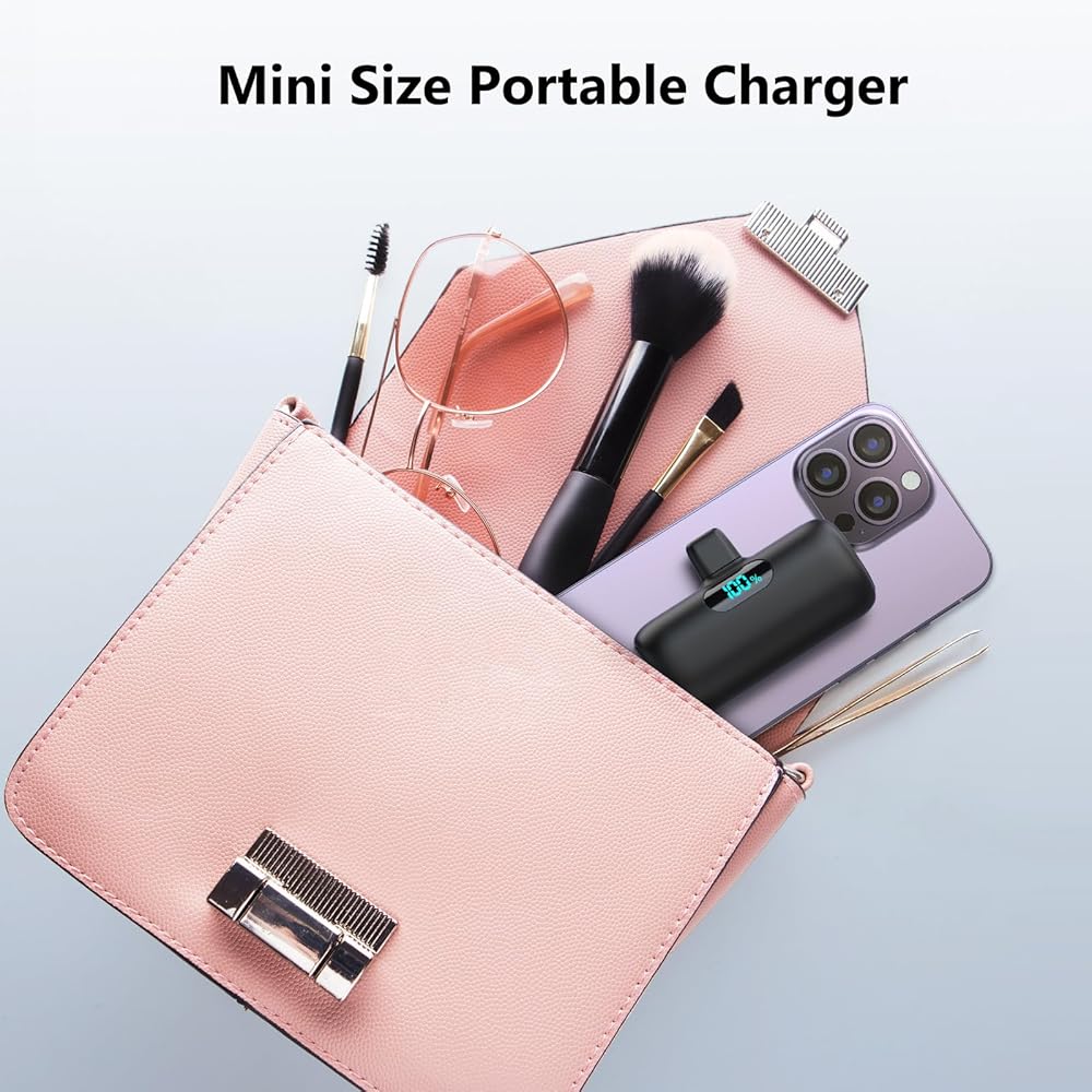Power Bank USB-C 5000mAh Carga Rápida PD Mini - ROHS (Caja Abierta)
