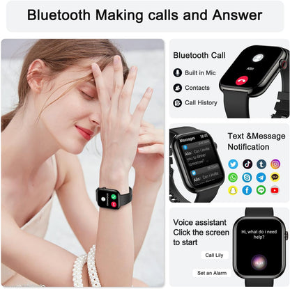 Smartwatch 1.85" Llamadas IP68 112 Deportes P45 Plus