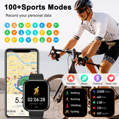 Smartwatch 1.85" Llamadas IP68 112 Deportes P45 Plus