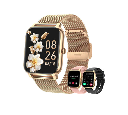 Smartwatch 1.85" Llamadas IP68 112 Deportes P90 - Boquaw