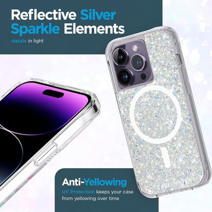 Funda iPhone 14 Pro Twinkle Stardust Brillante - Case-Mate