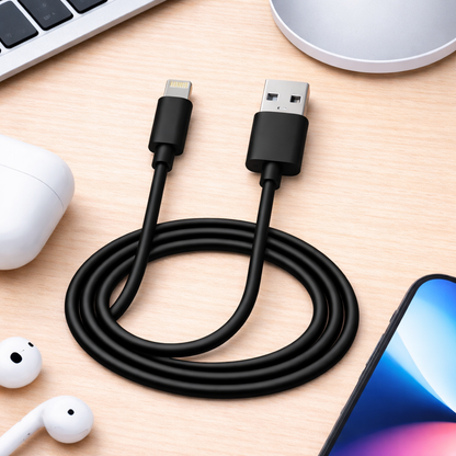 Cable Lightning a USB 1.8m Carga y Datos – Just Wireless