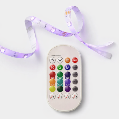 Tira LED RGB 5m Multicolor Control Remoto – Heyday