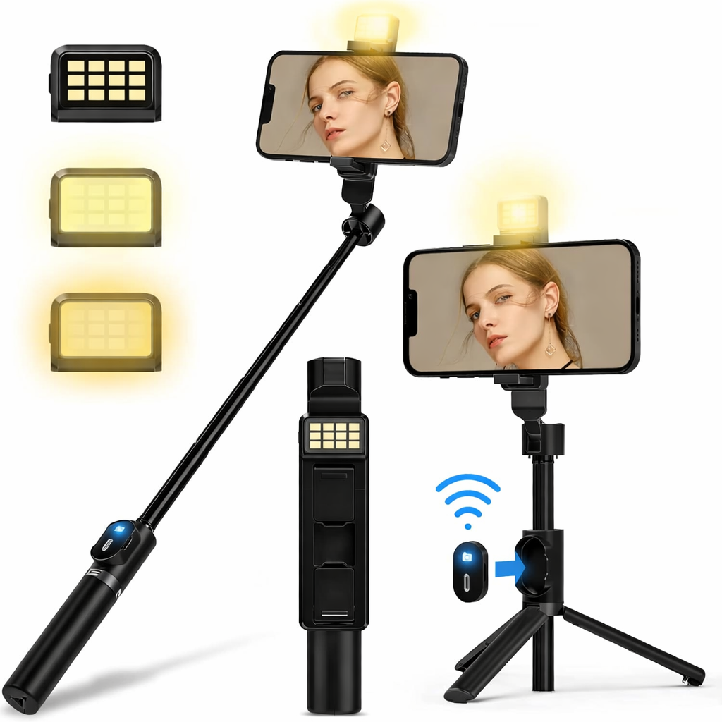Tripie Selfie Stick Bluetooth Extensible 100cm P60D - Stand