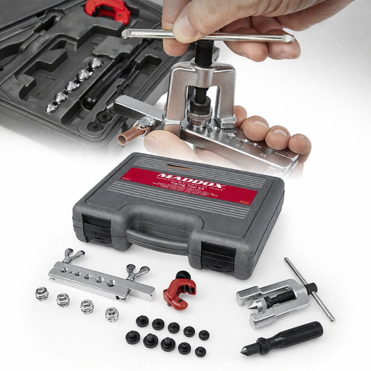 Kit Abocardador Tubo Flaring Tool 1/8 a 5/8 - Maddox
