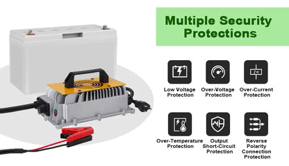 Cargador Batería De Litio Para Vehículos 43.8V 20A - MRP Charger