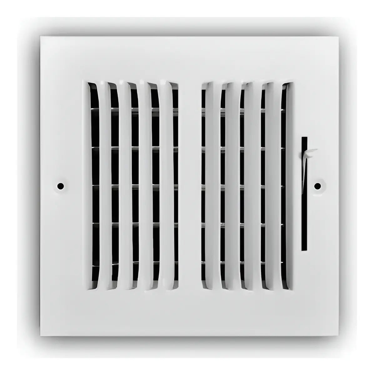Rejilla 2 Vías Acero Blanca Pared O Techo - Everbilt