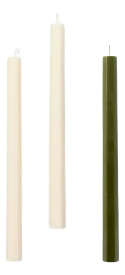 Juego De Velas Conicas Decoracion - Thereshold