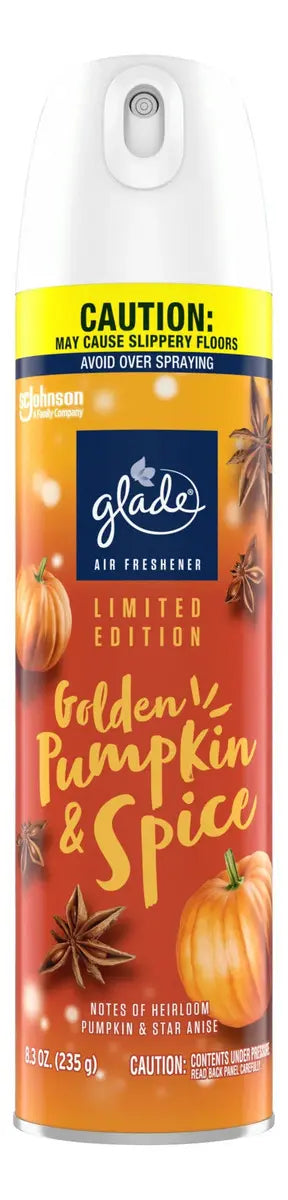 Glade Spray Aromatizante Golden Pumpkin Spice 300ml