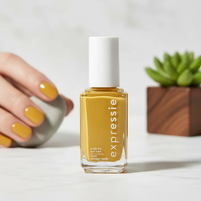 Esmalte De Uñas Vegano Essie Expressie Quickdry Taxi Hoppin Amarillo