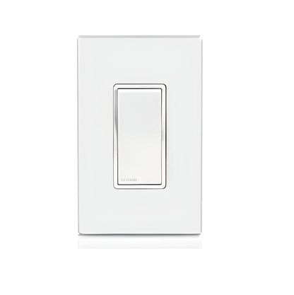 Interruptor Exterior Resistente 15A 1 Polo Blanco - Leviton