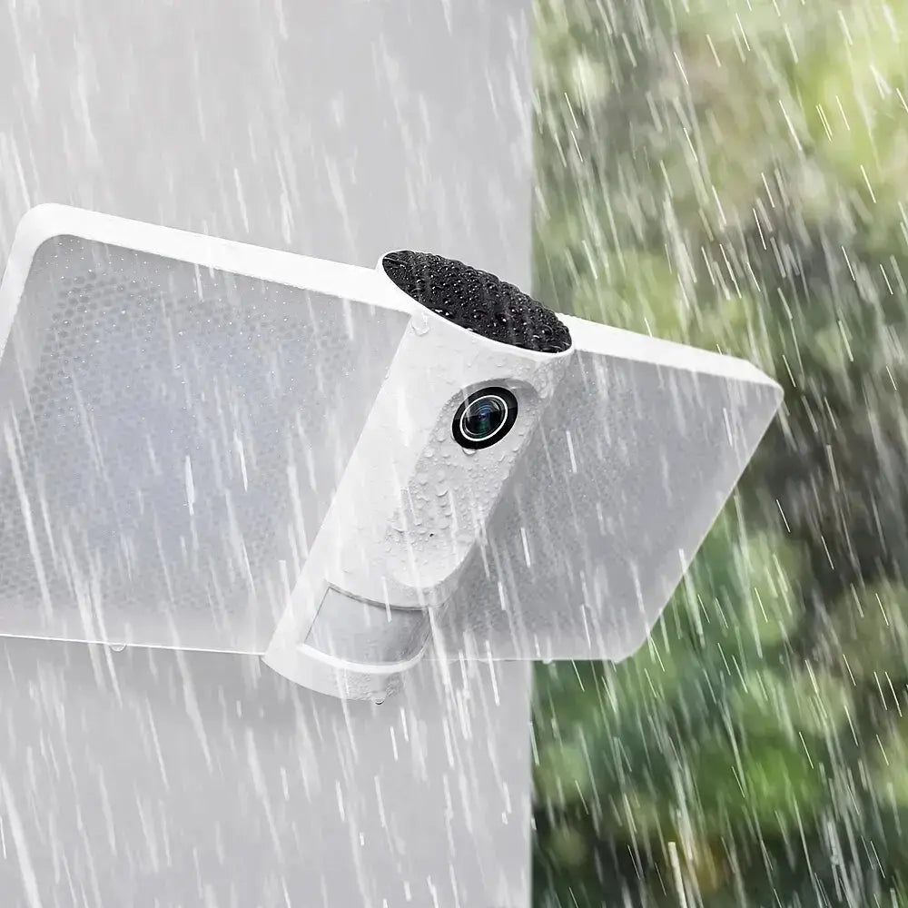 Geeni Cámara Inteligente Con Reflector 1080p HD Sensor Movimiento WiFi Exterior