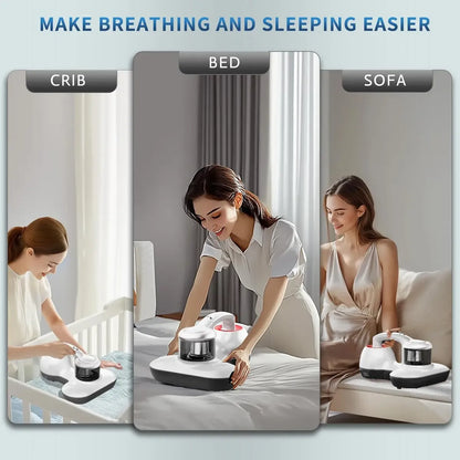 Aspiradora UV Para Colchón Sillón Filtro HEPA Portátil