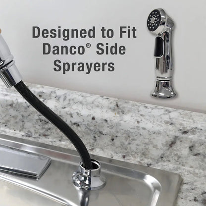 Manguera Side-spray Universal Danco 48 Pul. PVC Trenzado Con Adaptadores
