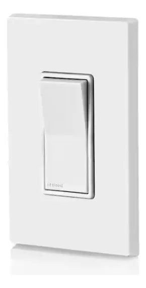 Interruptor Exterior Resistente 15A 1 Polo Blanco - Leviton