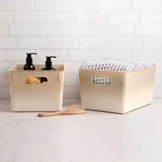Cajas Organizadoras 2 Pzas Decorativas - Isaac Jacobs