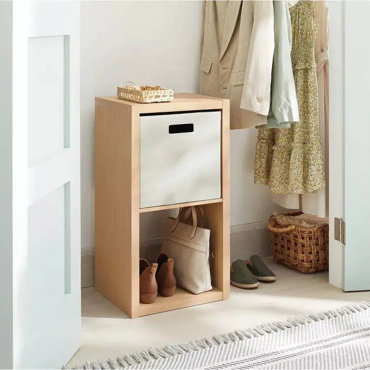Caja Contenedor De Tela Plegable 33x33cm - Brightroom