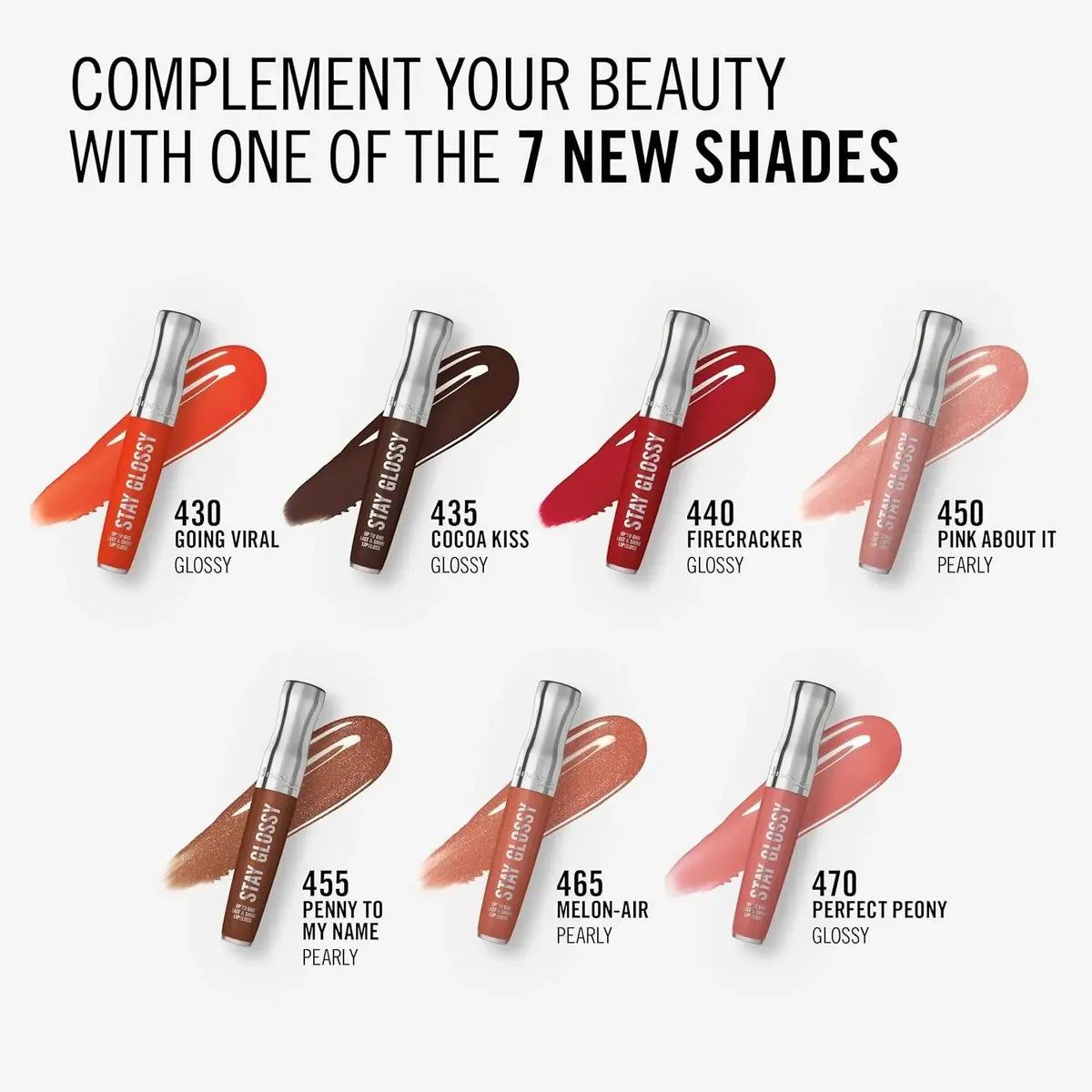 Brillo Labios Rimmel London Stay Glossy