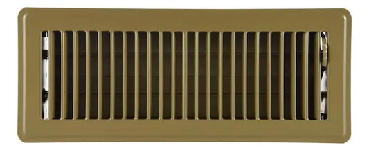 Reliabilt Rejilla Piso Acero Marrón 10.16x30.48 Cm
