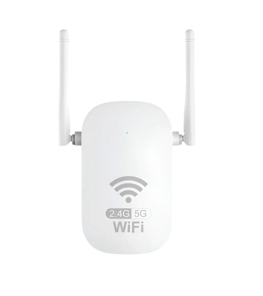 Repetidor WiFi 1200Mbps Banda Dual 5GHz y 2.4GHz