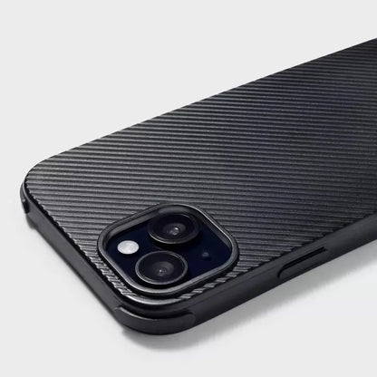 Funda iPhone 15 Plus & 14 Plus Rugged Black Megsafe - Heyday