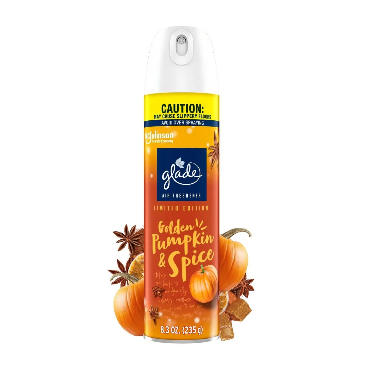 Glade Spray Aromatizante Golden Pumpkin Spice 300ml