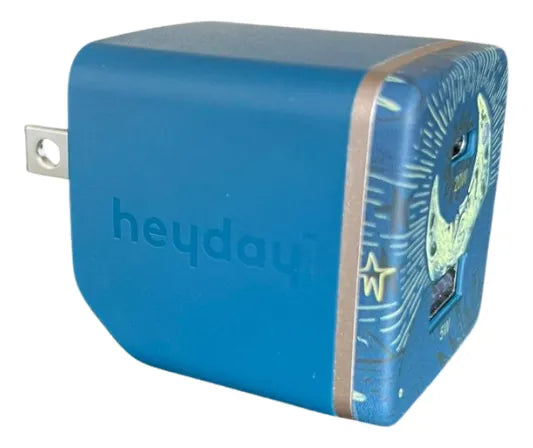 Cargador Rápido Pared 25W USB-A USB-C Luna - heyday