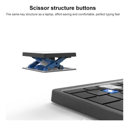 Teclado Bluetooth Plegable con Touchpad Universal B099T